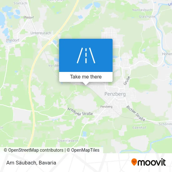 Am Säubach map