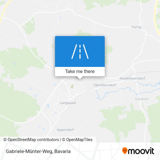 Gabriele-Münter-Weg map