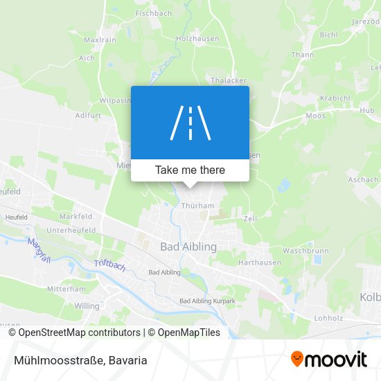 Mühlmoosstraße map