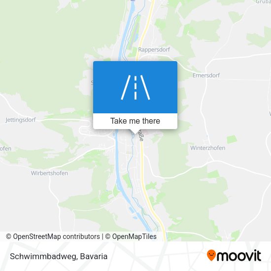 Schwimmbadweg map