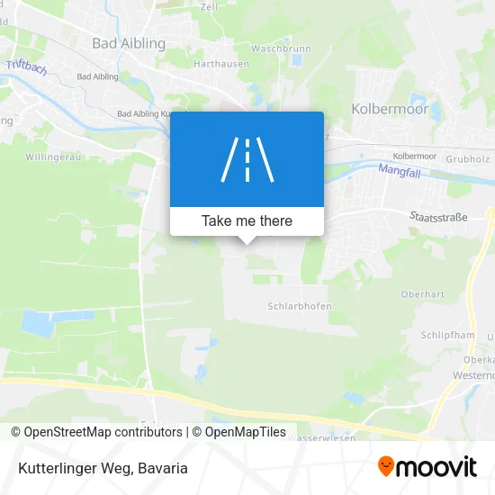 Карта Kutterlinger Weg