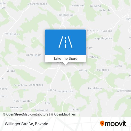 Willinger Straße map