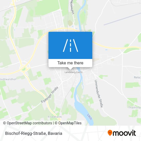 Bischof-Riegg-Straße map