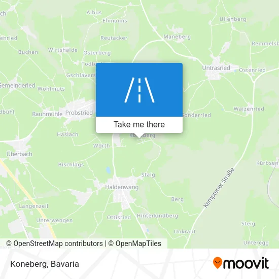 Карта Koneberg