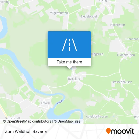 Карта Zum Waldhof