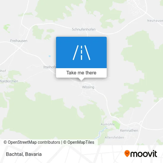 Карта Bachtal