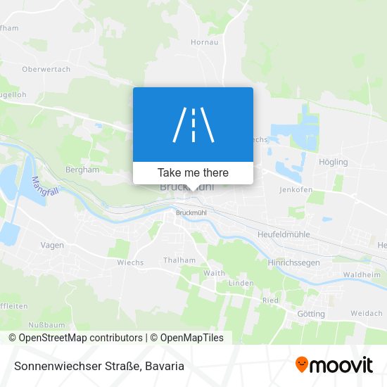 Sonnenwiechser Straße map