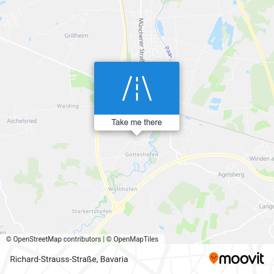 Richard-Strauss-Straße map