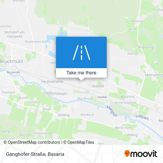 Ganghofer-Straße map