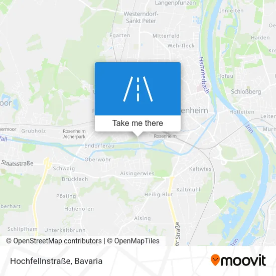 Hochfellnstraße map