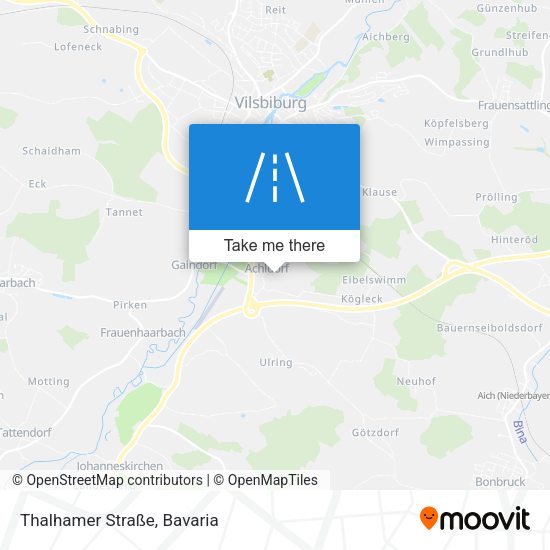 Thalhamer Straße map