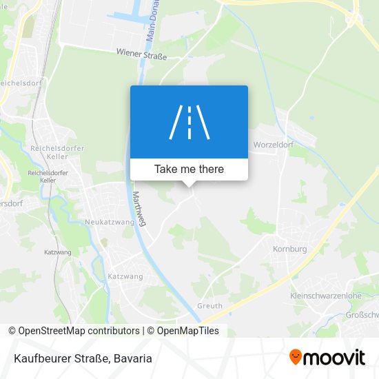 Kaufbeurer Straße map