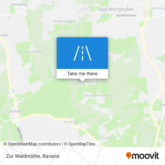 Карта Zur Waldmühle