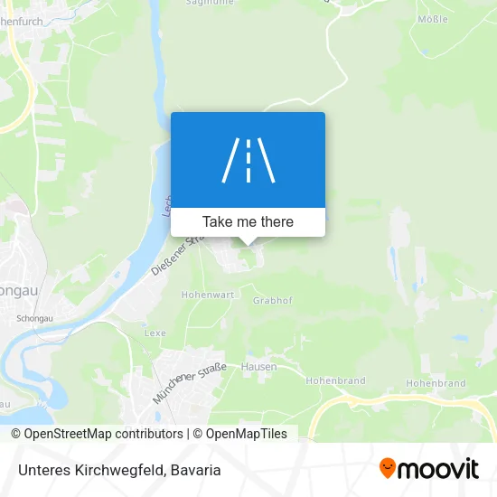 Карта Unteres Kirchwegfeld