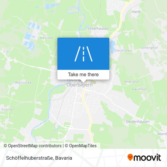 Schöffelhuberstraße map