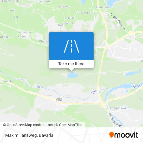 Maximiliansweg map