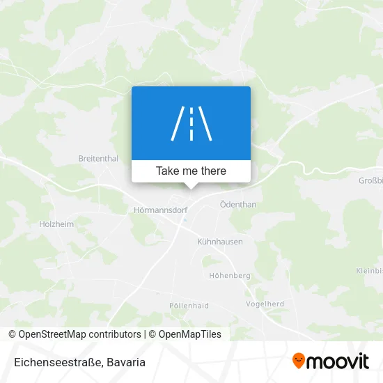 Карта Eichenseestraße