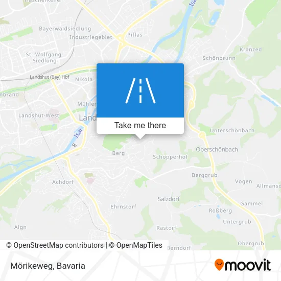Карта Mörikeweg