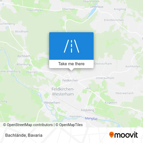Карта Bachlände