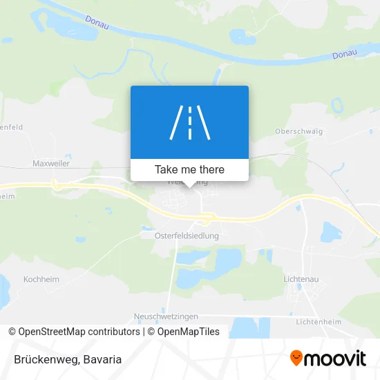 Карта Brückenweg