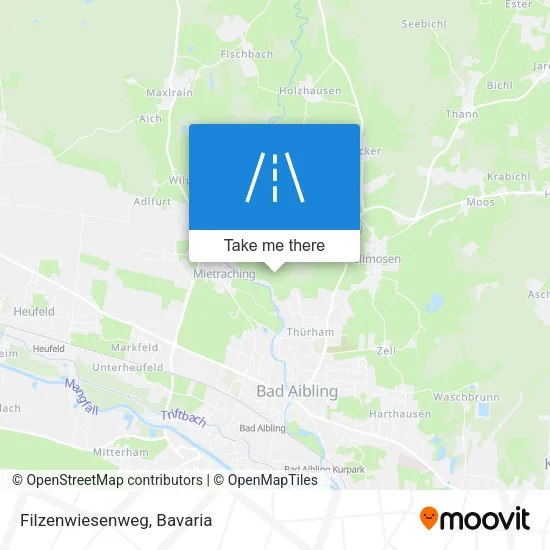 Карта Filzenwiesenweg