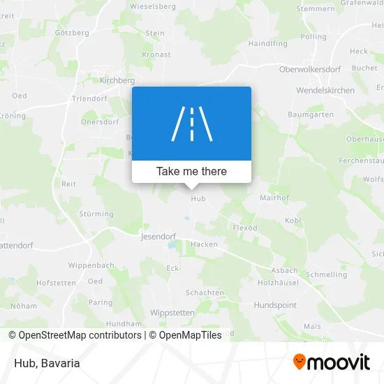 Hub map