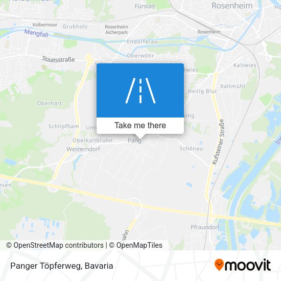Panger Töpferweg map