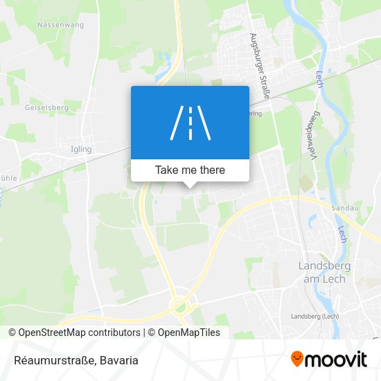 Réaumurstraße map