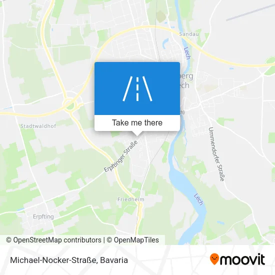Карта Michael-Nocker-Straße