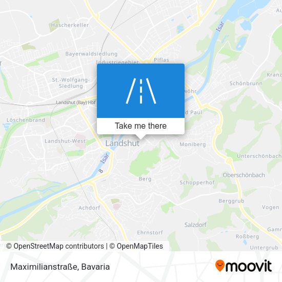 Maximilianstraße map