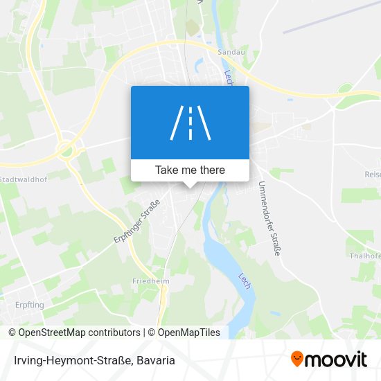 Irving-Heymont-Straße map