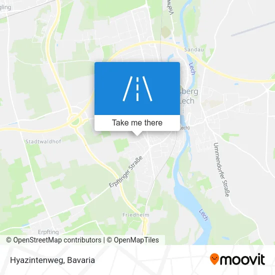 Карта Hyazintenweg