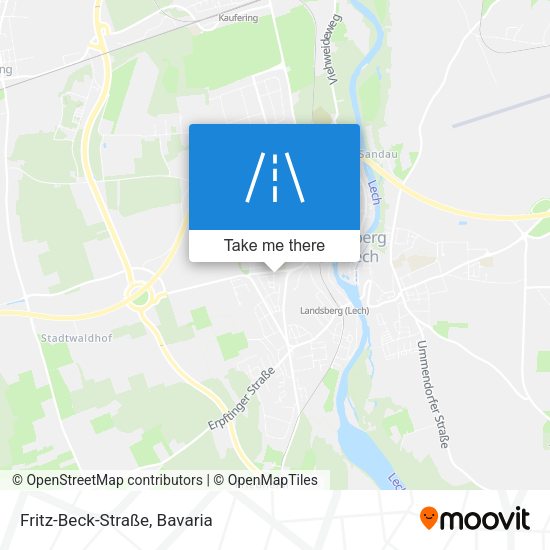 Fritz-Beck-Straße map