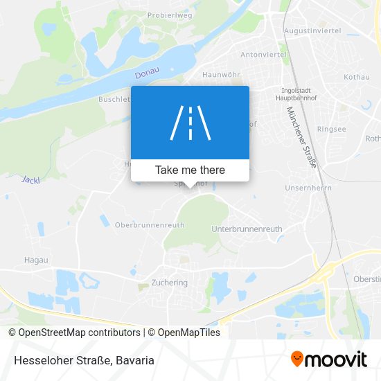 Hesseloher Straße map