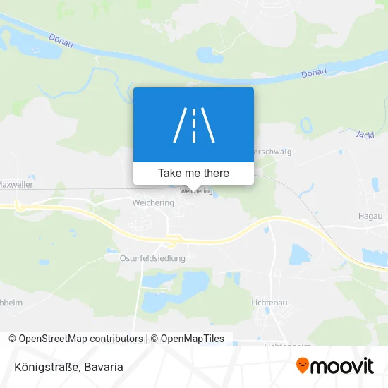 Карта Königstraße