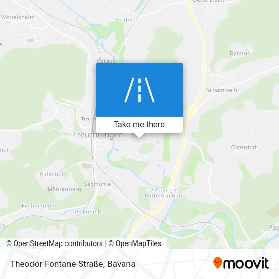Theodor-Fontane-Straße map