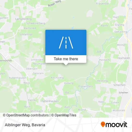 Карта Aiblinger Weg