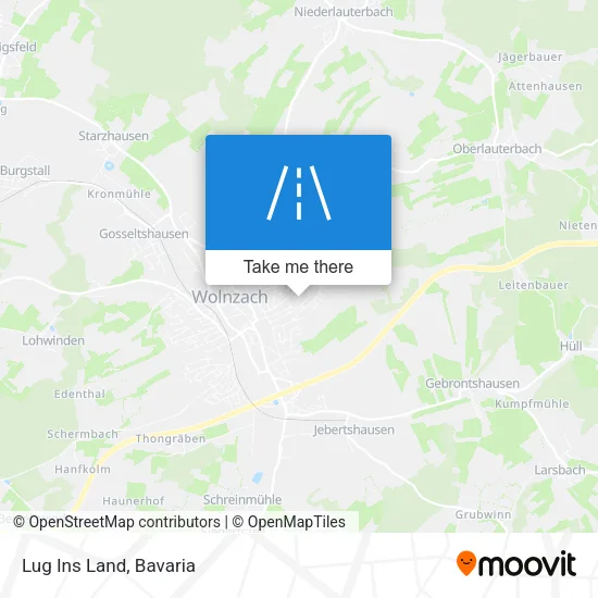 Карта Lug Ins Land