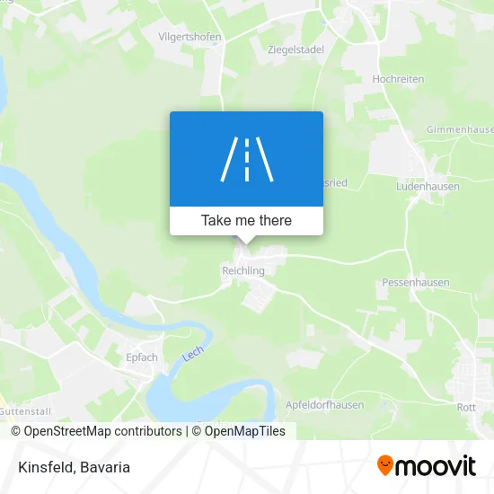 Карта Kinsfeld