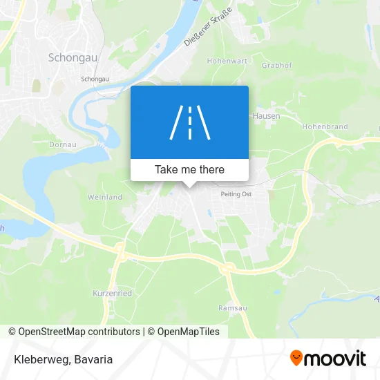 Карта Kleberweg