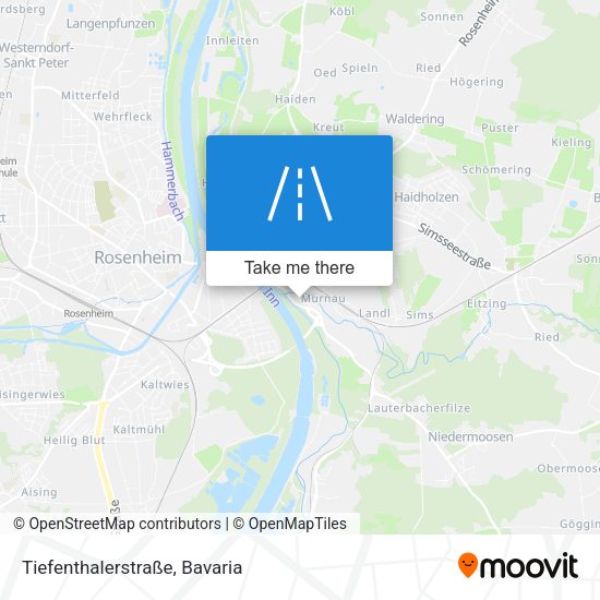 Tiefenthalerstraße map