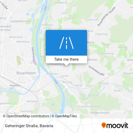 Geheringer Straße map