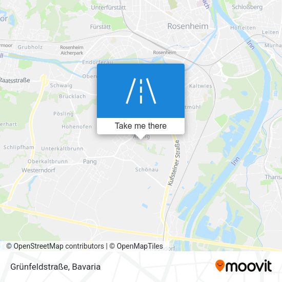 Grünfeldstraße map