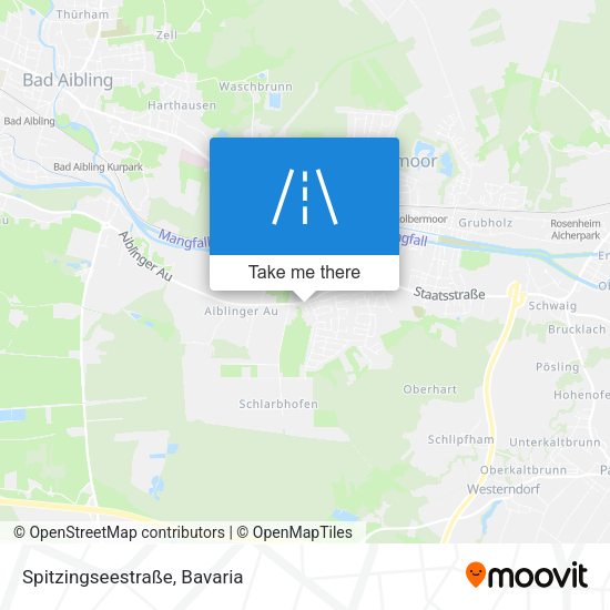 Spitzingseestraße map