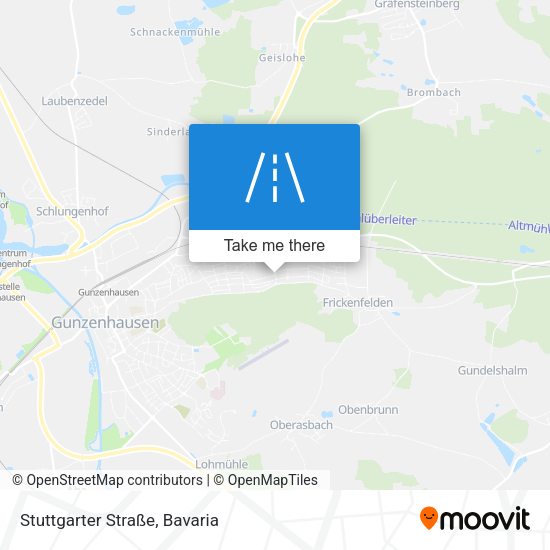 Stuttgarter Straße map