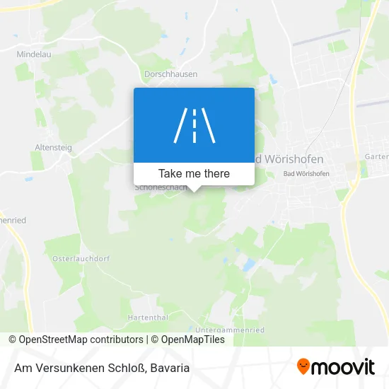 Карта Am Versunkenen Schloß
