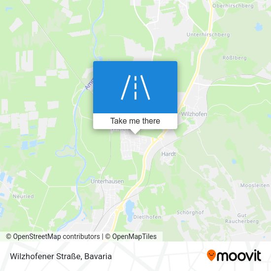 Wilzhofener Straße map