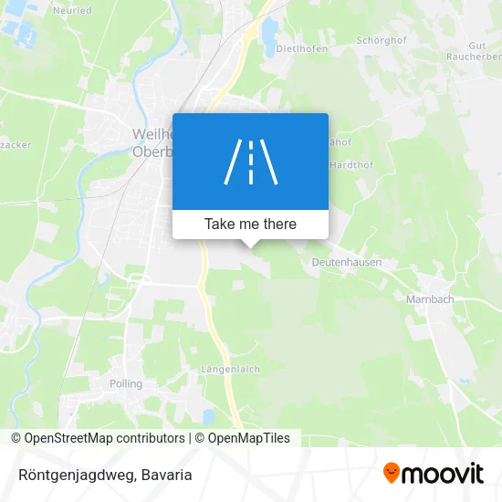 Карта Röntgenjagdweg