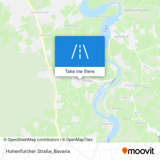 Карта Hohenfurcher Straße