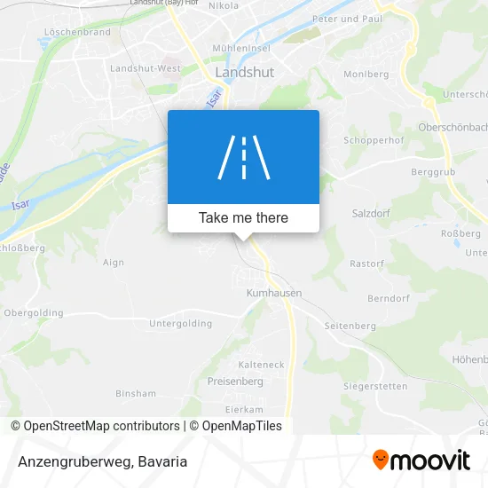 Карта Anzengruberweg